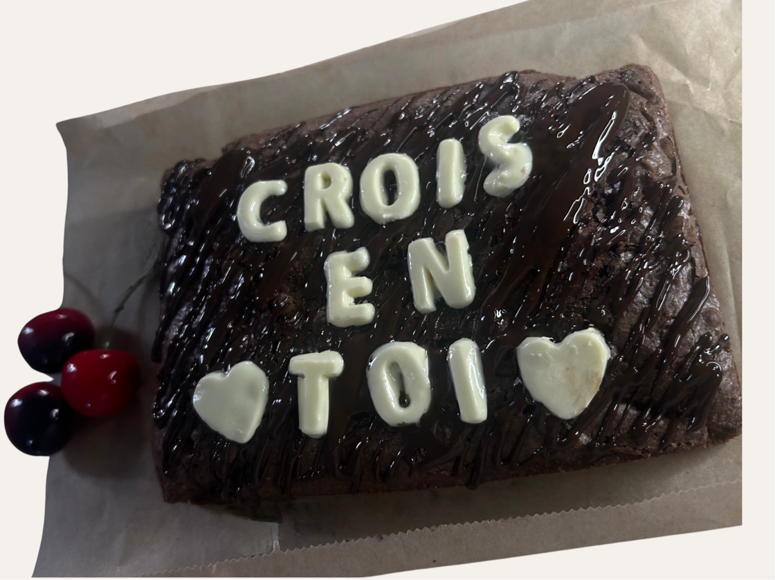 Brownie personnalisé