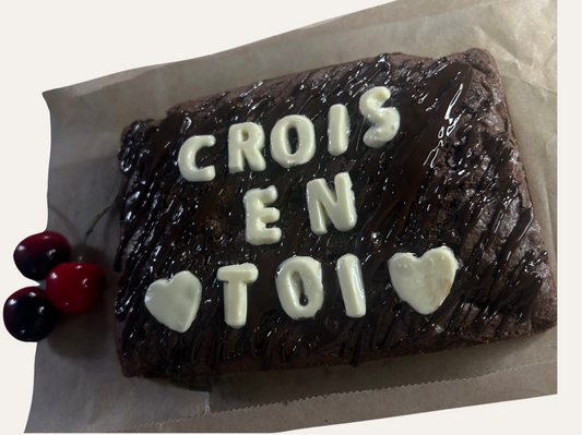 Brownie personnalisé